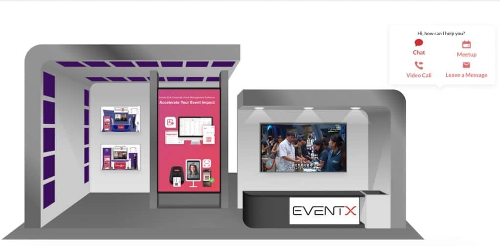 virtual event booth