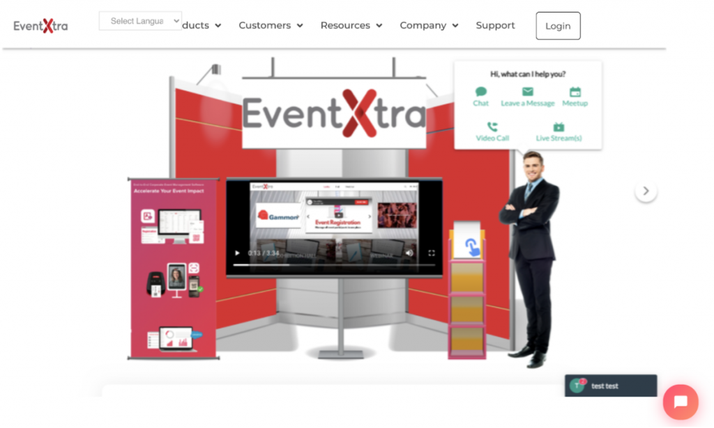 Eventx virtual trade show platform