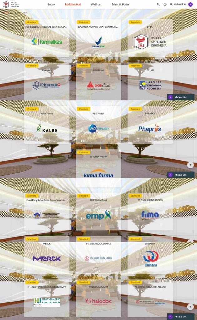 virtual exhibition hall of acppps