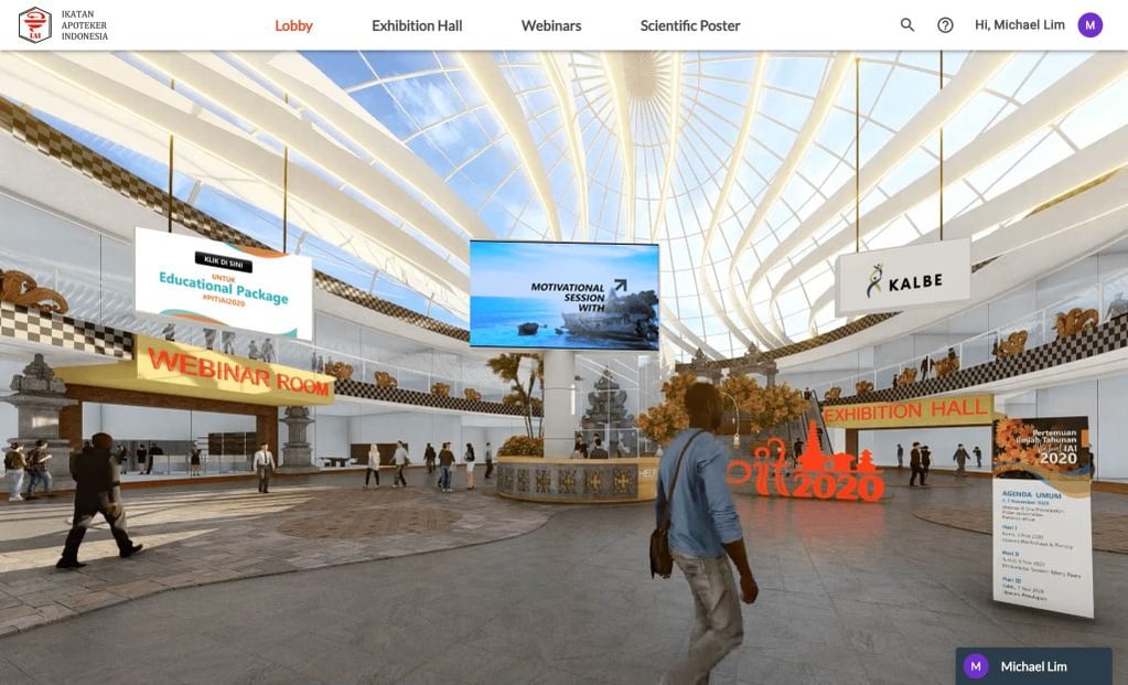 virtual lobby of acppps