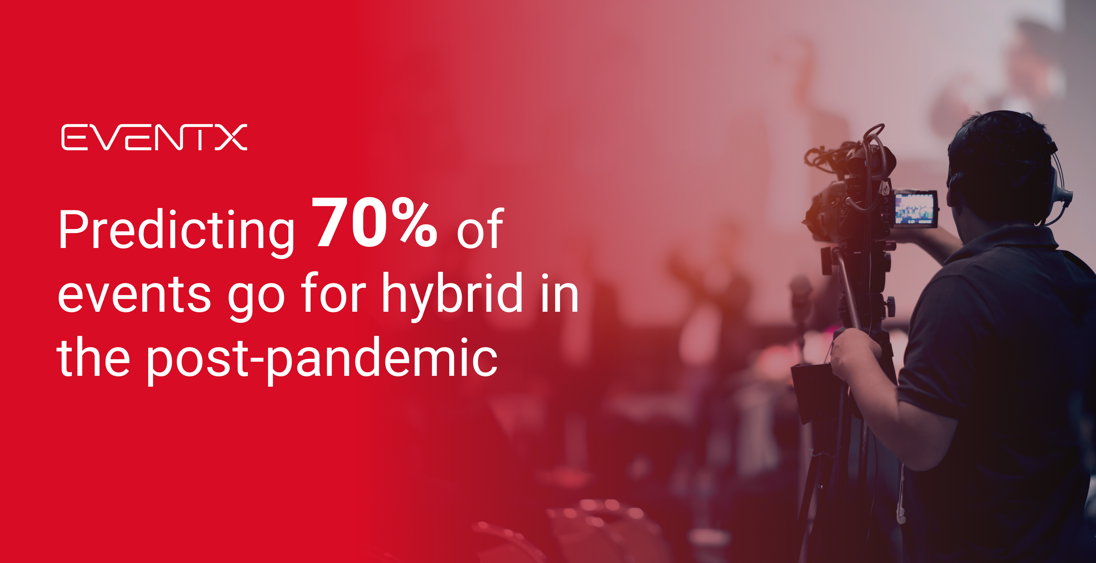 Predicting 70% of events go for hybrid in the post-pandemic