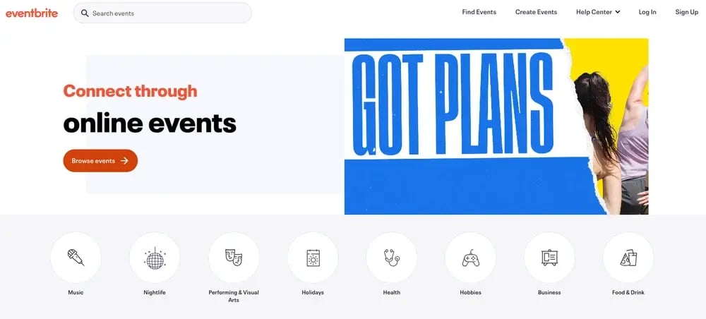 event registration software - eventbrite