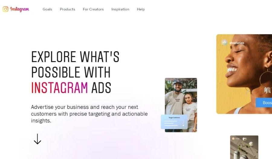 instagram ad formats