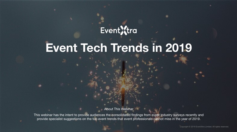 Event Tech Trends in 2019